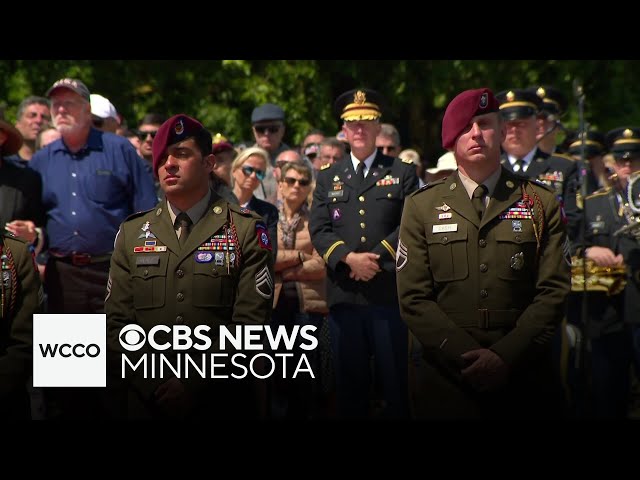 ⁣Minnesota veterans, servicemembers travel to France for 80th D-Day anniversary