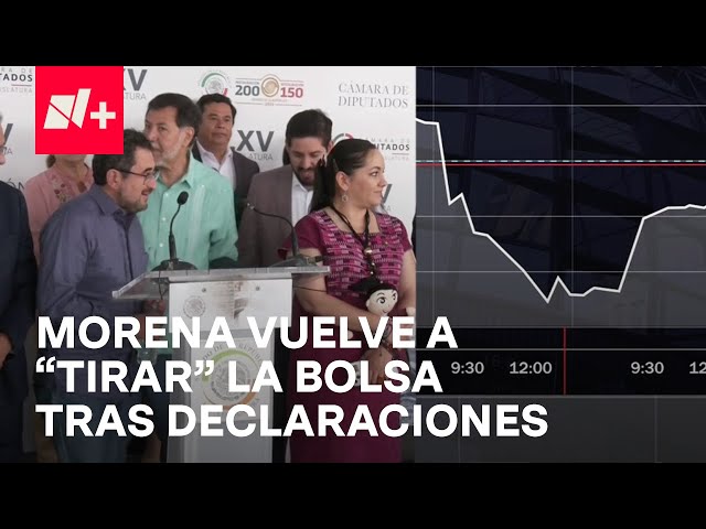 ⁣Morena señala que votará Reformas Constitucionales y vuelve a "tirar" a BMV y al peso - En