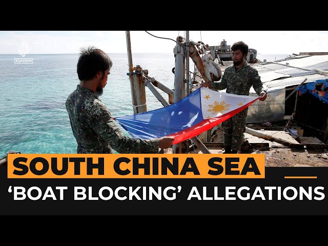 ⁣Philippines accuses Chinese coast guard of blocking medical evacuation | AJ #shorts