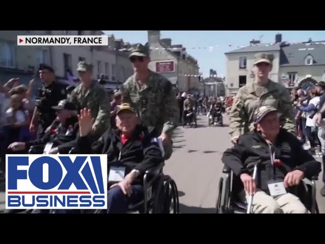 ⁣Veterans honor the heroes of D-Day: 'They freed a continent from tyranny'