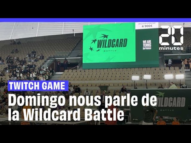 ⁣Roland-Garros : Domingo nous parle de la WildCard Battle