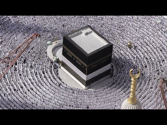 ⁣El hach: Peregrinación hacia La Meca de casi 2 millones de musulmanes
