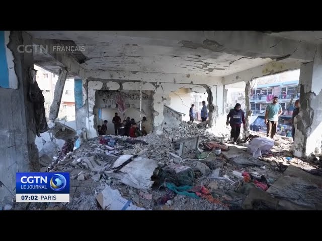 ⁣Une frappe israélienne contre un bâtiment scolaire tue 40 personnes