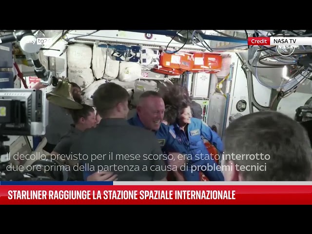 ⁣Starliner raggiunge la Stazione Spaziale Internazionale