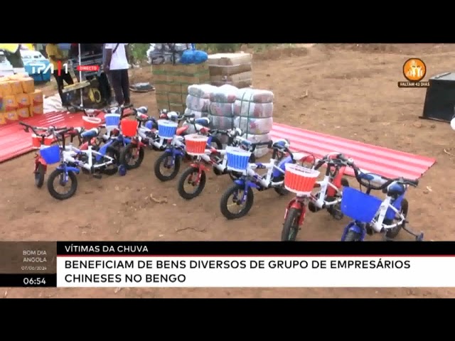 Empresários chineses vão construir escola no centro de acolhimento para as vítimas da chuva