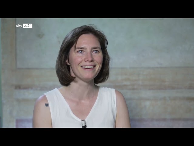 ⁣Amanda Knox a SkyTG24: "Non ho calunniato e non ho ucciso"