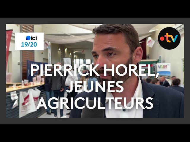 ⁣Congrès des Jeunes Agriculteurs : Pierrick Horel, élu nouveau président