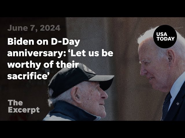 ⁣Biden on D-Day anniversary: 'Let us be worthy of their sacrifice' | The Excerpt