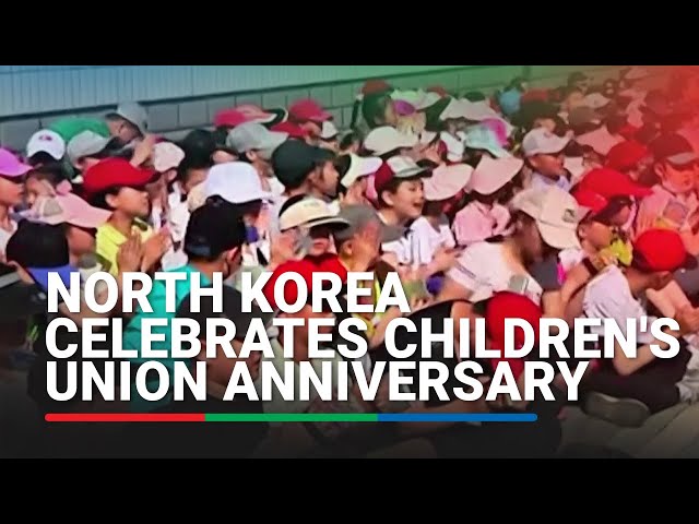 ⁣North Korea celebrates anniversary of children's union with school events