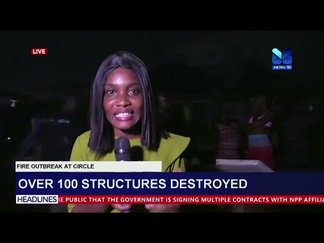 ⁣Over 100 structures destroyed