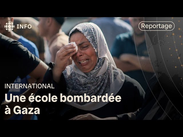 ⁣Gaza : Israël bombarde une école de l'ONU