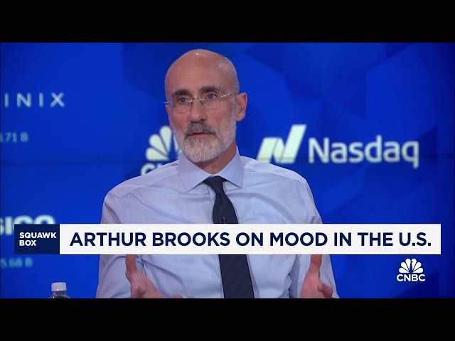 ⁣Harvard's Arthur Brooks: The political climate is designed to make us less happy