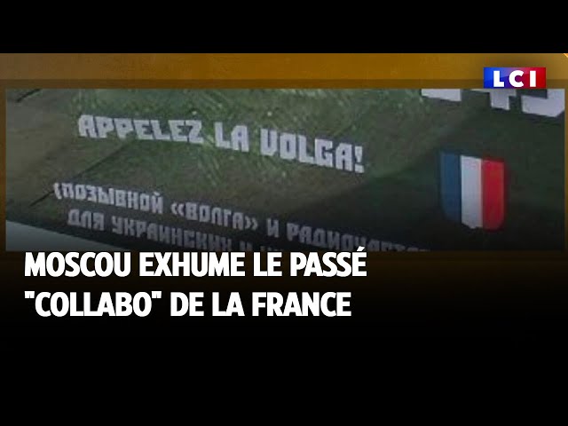 ⁣Moscou exhume le passé collabo de la France