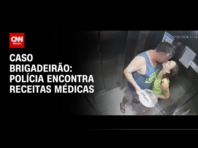⁣Caso Brigadeirão: polícia encontra receitas médicas | CNN NOVO DIA