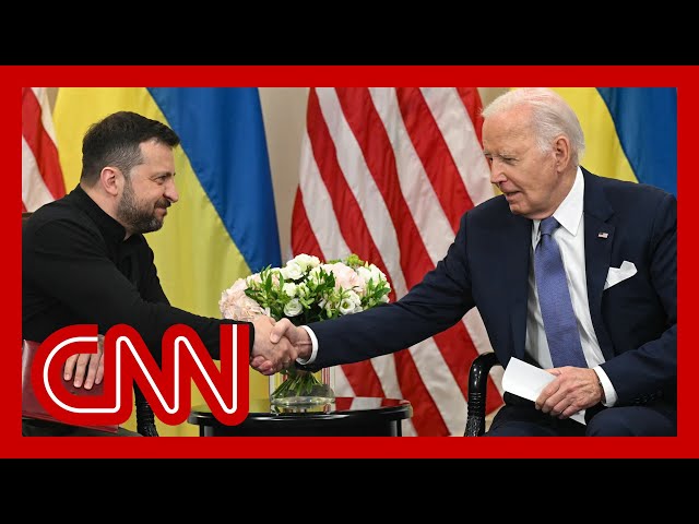 ⁣Biden apologizes to Zelensky over weapons delay