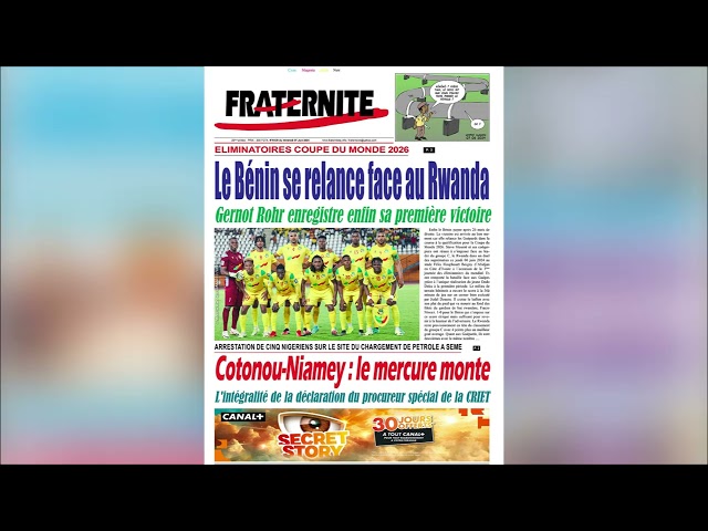 ⁣LA REVUE DES TITRES - 07 06 2024 - Romaric Dossa