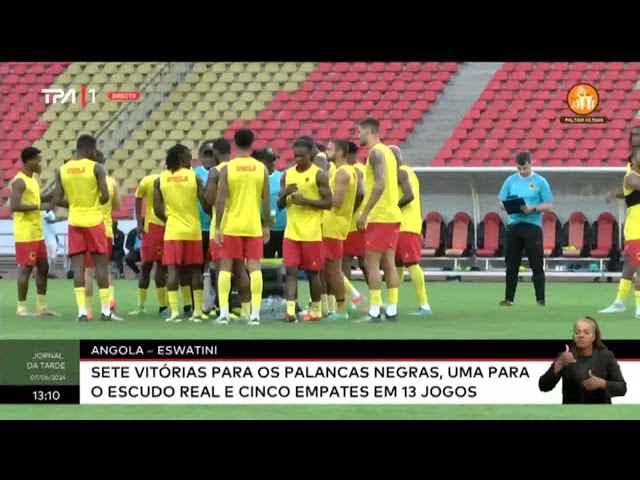 ⁣Angola - Eswatini:  Sete vitórias para os Palancas Negras uma para o escudo real e cinco empates ..