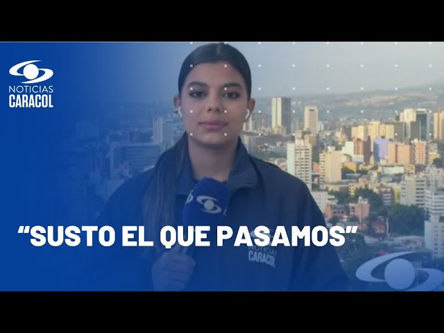 ⁣“A mí me movieron el piso”: reportera de Noticias Caracol sobre temblor en Quindío