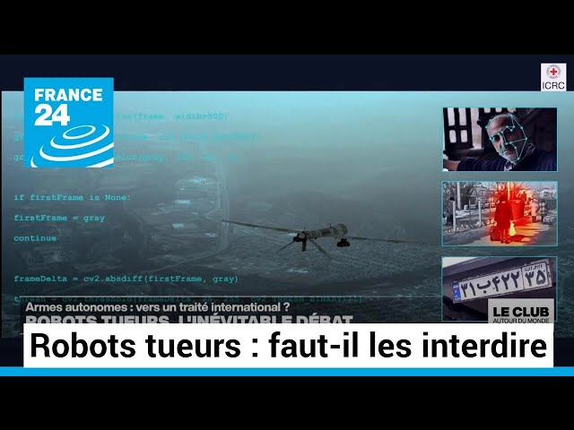 ⁣Robots tueurs et armes autonomes : faut-il les interdire ? • FRANCE 24
