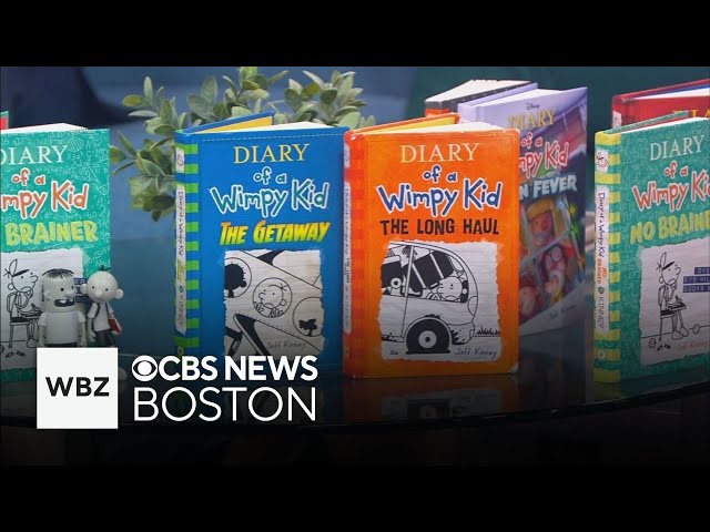 ⁣"Diary of a Wimpy Kid" author Jeff Kinney talks Boston's All-Star Librarian Weekend