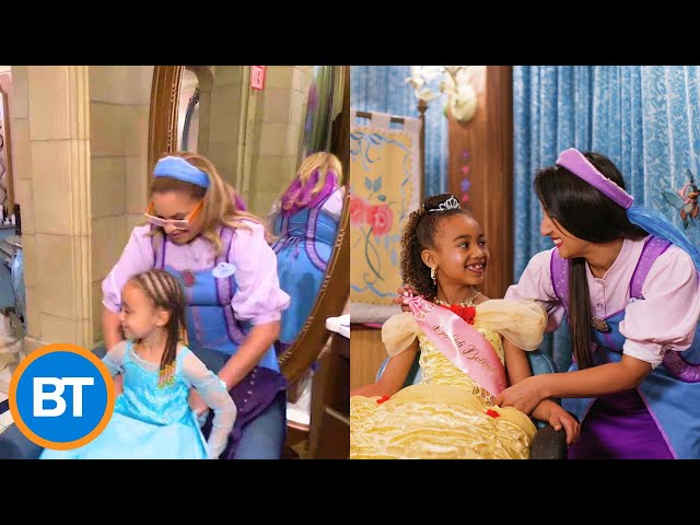 ⁣Transform into a Royal Disney character at the Bibbidi Bobbidi Boutique