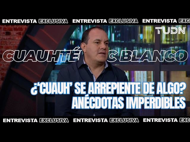 ⁣Cuauhtémoc Blanco y Faitelson en EXCLUSIVA  Anécdotas y CRÍTICA al futbol mexicano | TUDN