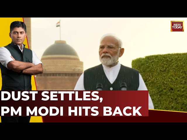 ⁣India First LIVE: Dust Settles Modi Hits Back | Modi Taunts: 'EVM Zinda Hai' | India Today