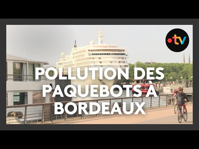 ⁣Peut-on limiter la pollution des paquebots dans le port de Bordeaux ?