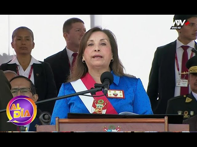 ⁣Dina Boluarte: “Convoco a las fuerzas políticas e instituciones a unirnos en un pacto por el Perú”