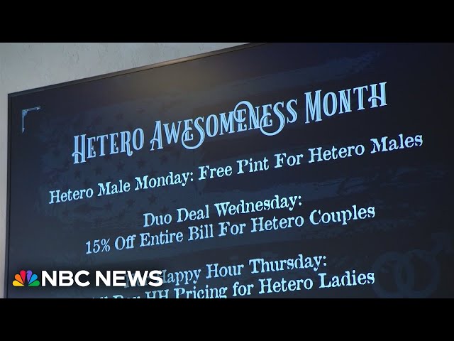 ⁣Idaho bar promotes 'Heterosexual Awesomeness Month' in response to Pride month