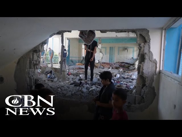 ⁣Israel Says Targeted UNRWA School a Hamas Hideout