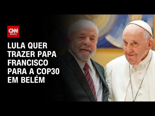 ⁣Lula quer trazer papa Francisco para a COP 30 em Belém (PA) | BRASIL MEIO-DIA