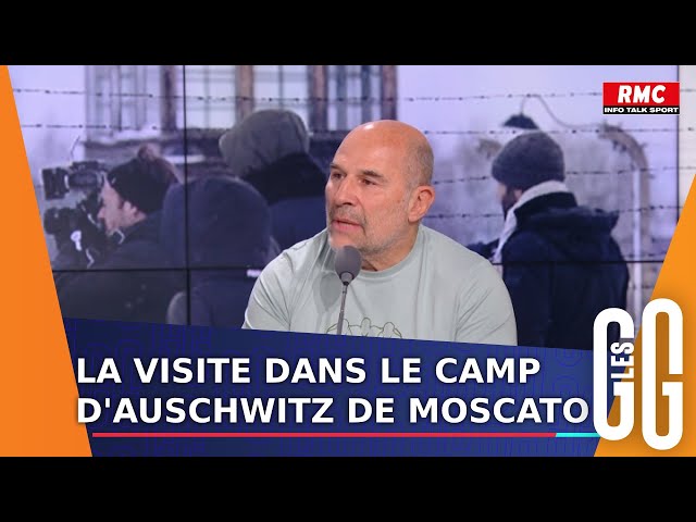 ⁣Vincent Moscato raconte sa visite bouleversante à Auschwitz