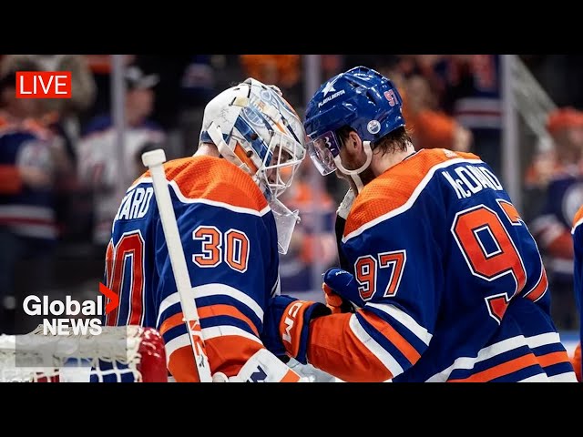 ⁣2024 Stanley Cup Finals: Edmonton Oilers speak to media ahead of clash with Florida Panthers | LIVE