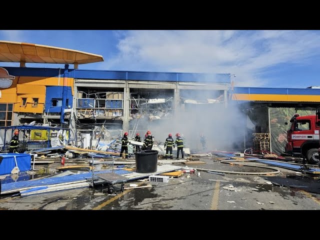 ⁣Explosion at store in northeastern Romania injures at least 13
