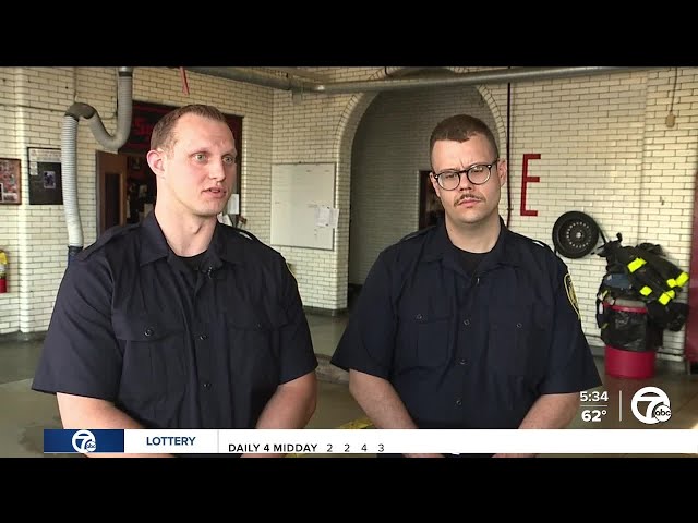 ⁣Quick actions of Detroit firefighters helped save toddler who was shot in the neck