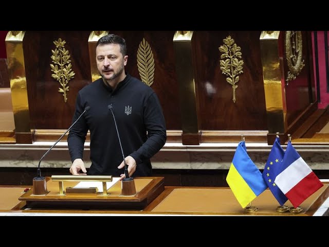 ⁣225 Mio. US-Dollar für die Ukraine: Selenskyj vor russischer Sommeroffensive in Paris