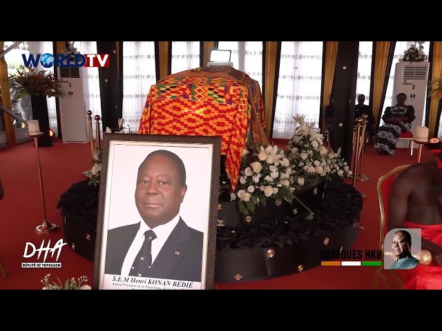 ⁣Côte d'Ivoire - Obsèques du Pr. HKB : Cérémonie de N'zié suivie de la messe de Requiem à p