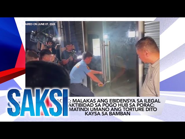 ⁣SAKSI Recap: PAOCC: Malakas ang ebidensya sa ilegal na... (Originally aired on June 7, 2024)