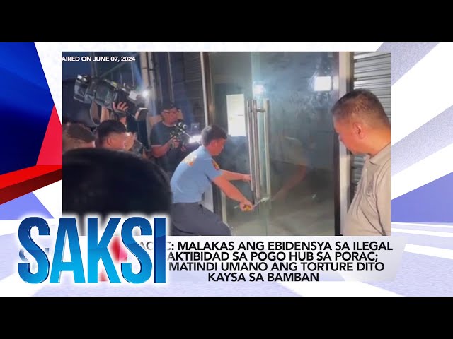 SAKSI Recap: PAOCC: Malakas ang ebidensya sa ilegal na... (Originally aired on June 7, 2024)