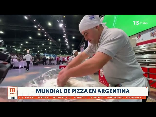 ⁣En Argentina realizan "Mundial de pizzas"