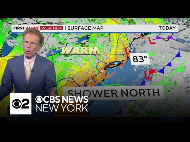 ⁣First Alert Weather: Friday afternoon NYC update - 6/7/24