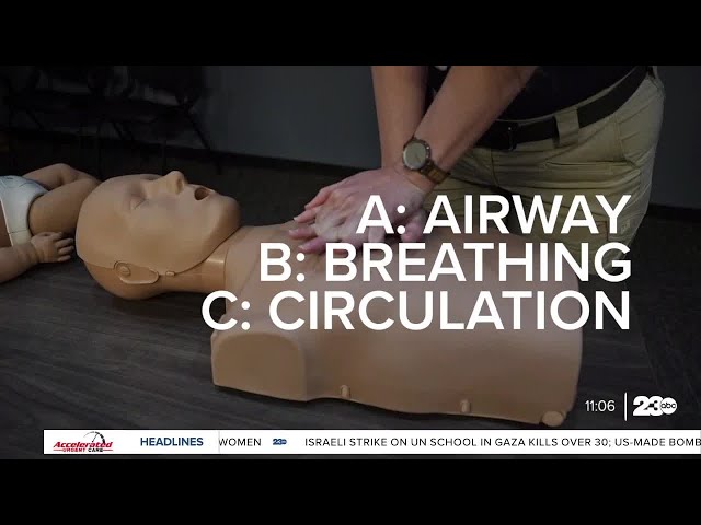 ⁣Bakersfield celebrates CPR and AED awareness week with Hands Only training