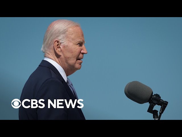 ⁣Breaking down Biden's D-Day address on global threats to democracy