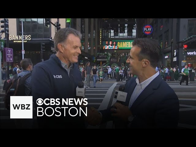 ⁣CBS Boston and CBS Texas do some friendly banter about the Celtics and the Mavericks