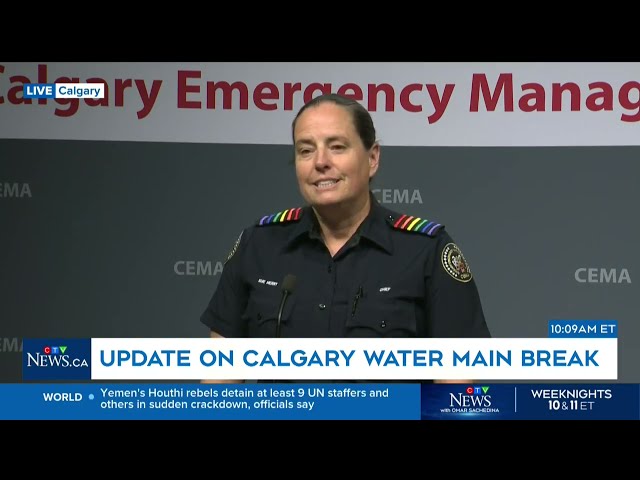 ⁣Calgary using more water 'than it can produce'  | FULL UPDATE