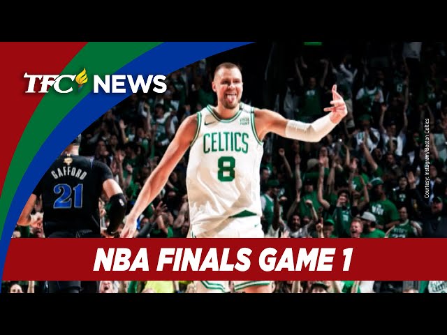 ⁣Boston Celtics grab Game 1 in NBA finals vs. Dallas Mavericks | TFC News Massachusetts, USA