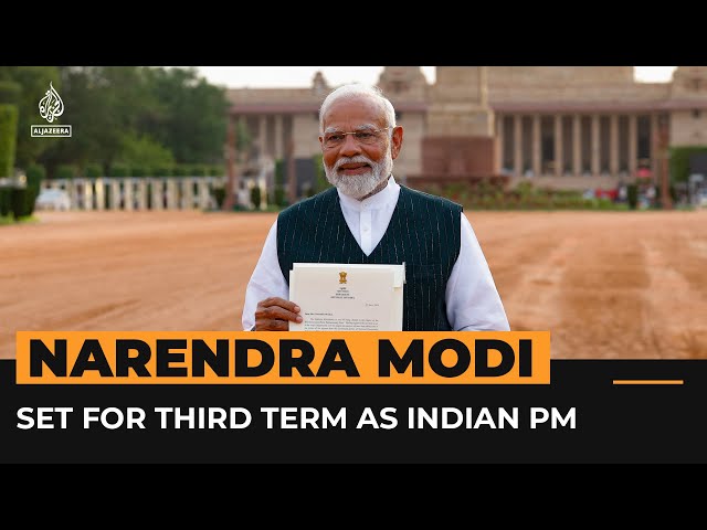 ⁣India’s Modi set for third term as prime minister | Al Jazeera Newsfeed