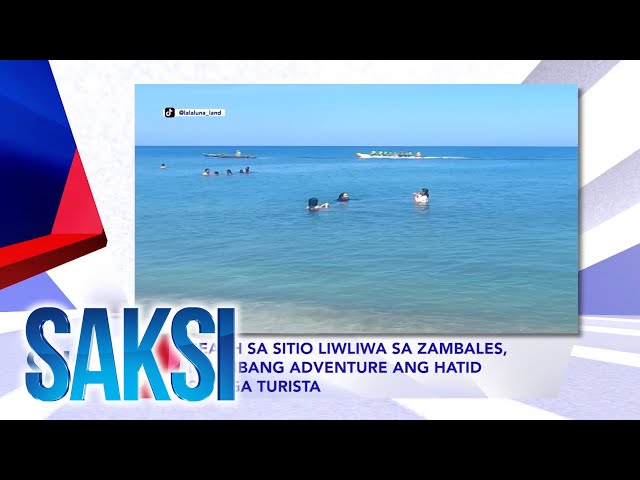 ⁣SAKSI Recap: Beach sa Sitio Liwliwa sa Zambales, iba't ibang... (Originally aired on June 7, 20