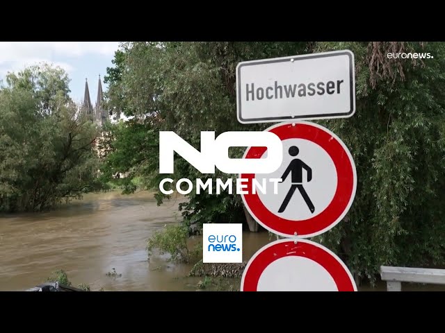 ⁣NO COMMENT: El Danubio vuelve a recuperar su cauce normal tras las inundaciones